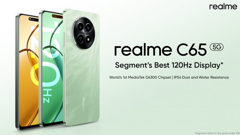 Realme C65 5G-Awesome 5G smartphone at a budget price!!  Here's Railmi C65 5G  Features, Price Details !!-oneindia news