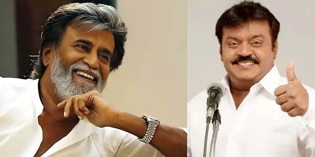 Vijayakanth who agreed to play the villain for Rajini and then refused!  Do you know the reason?-oneindia news