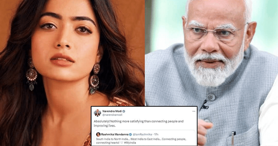 Development in India under Modi's regime... Actress Rashmika praises the Prime Minister...-oneindia news