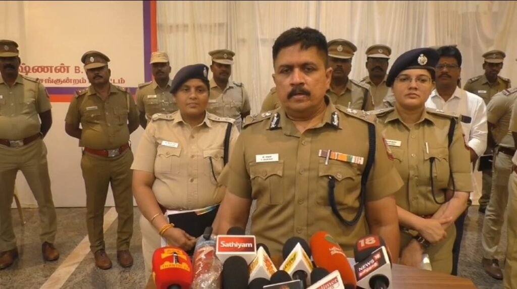 One more criminal arrested in Avadi jewelery robbery incident – ​​Commissioner Shankar interview-oneindia news