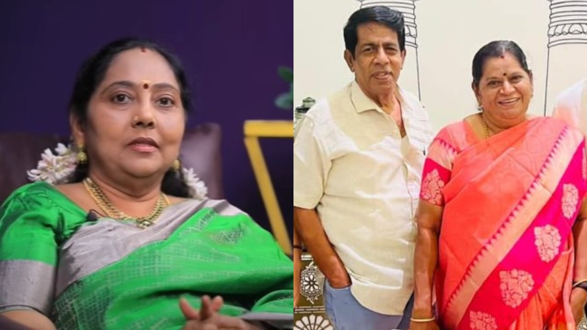 Our family traveled by car for 10 years..!  Actor Sundarrajan's wife talks..!-oneindia news