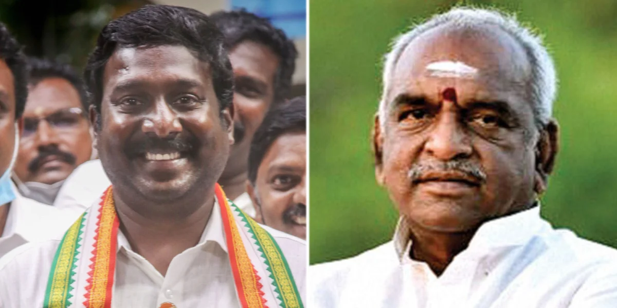 Vijay Vasant leading in Kanyakumari constituency.  Pon Radhakrishnan setback…-oneindia news