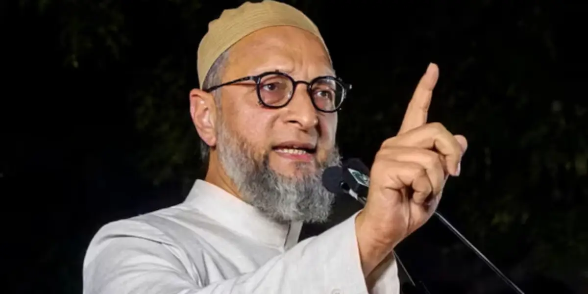 Why did I say 'Jay Palestine'?  AIMIM President Owaisi explains.!-oneindia news